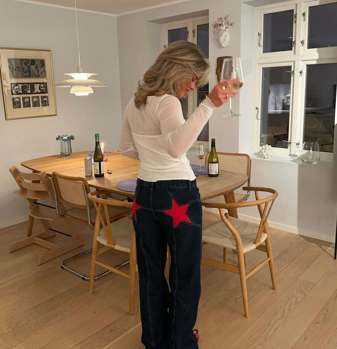Oranji ® | Lily | Oversized star jeans