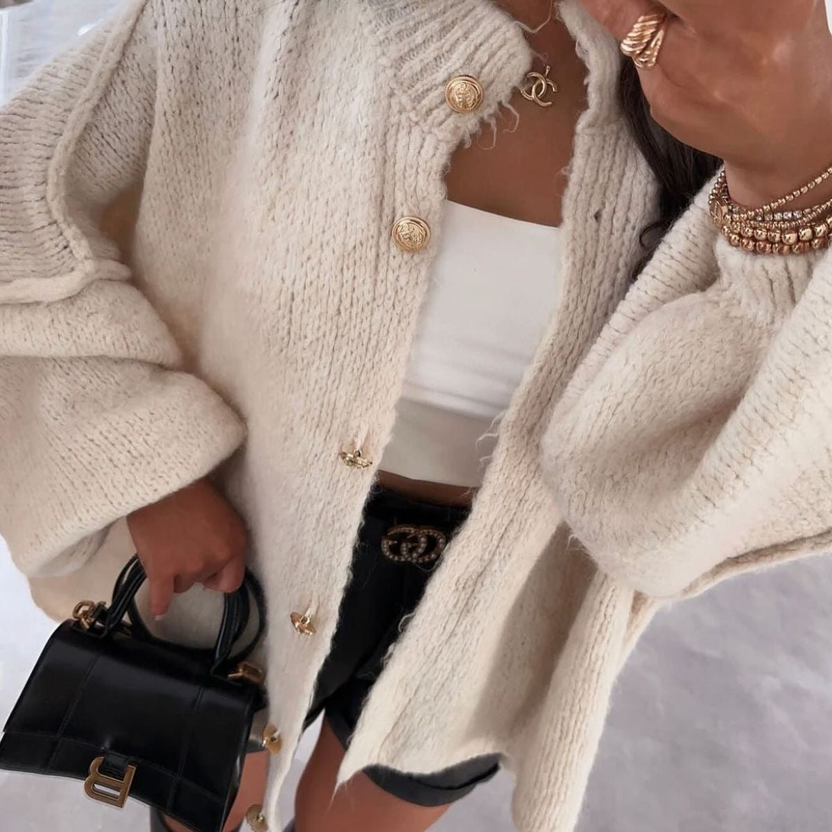 Oranji ® | Benthe | Oversized Cardigan