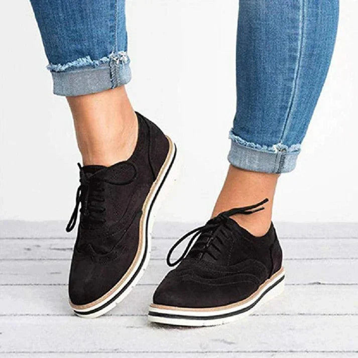 Elegante Dames Leren Schoenen Avencea