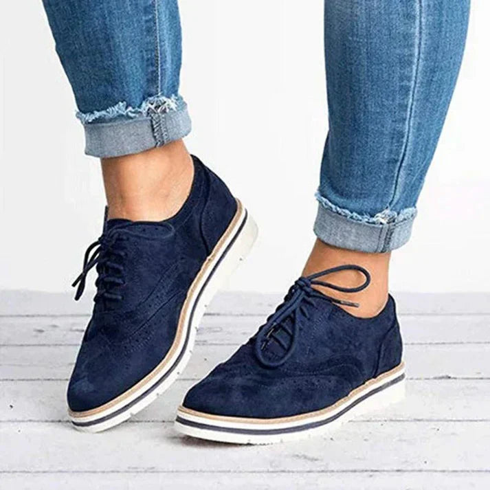 Elegante Dames Leren Schoenen Avencea
