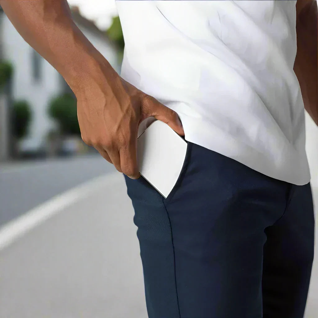 Oranji ® | Stijlvolle Slim-Fit Stretch Broek