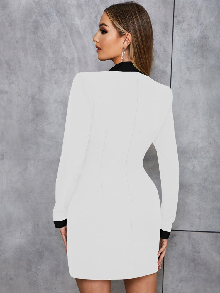 Oranji ® | Blazer | Elegante V-hals jurk