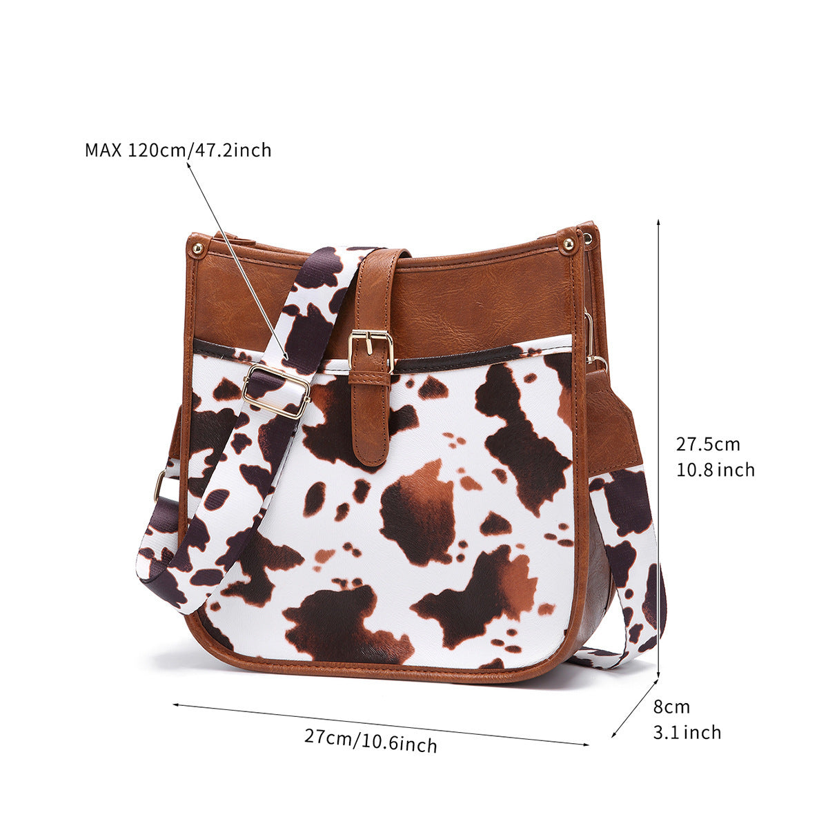 Oranji ® | Crossbodytas in westerse cowboystijl