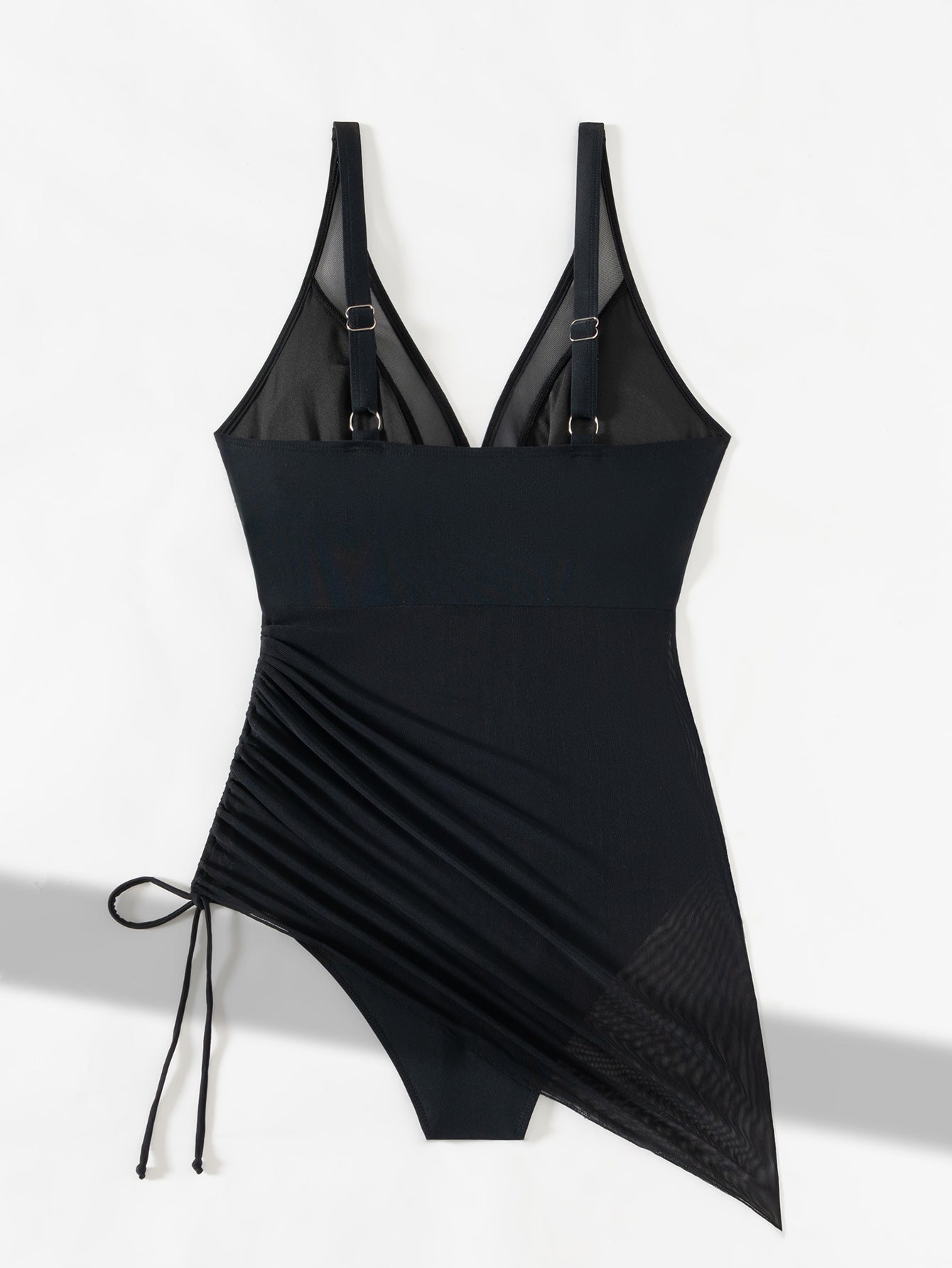 Luba – Slankmakende netstof badpak sarong