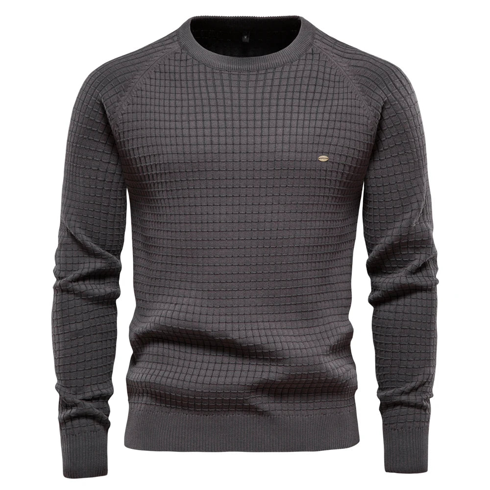 Peaky™ | Herentrui Met Rasterpatroon