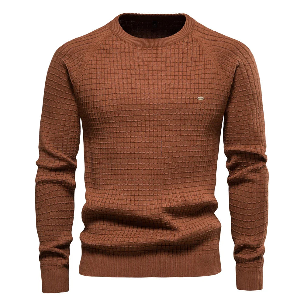 Peaky™ | Herentrui Met Rasterpatroon