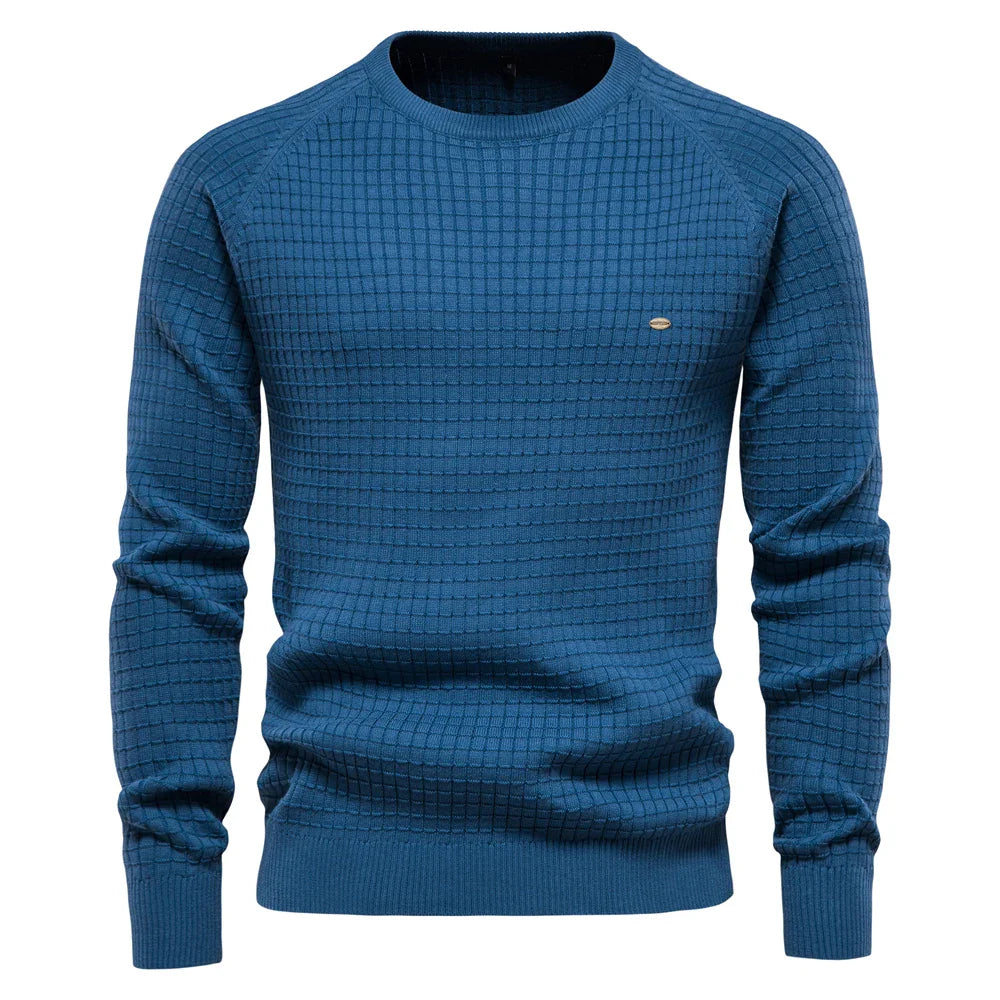 Peaky™ | Herentrui Met Rasterpatroon