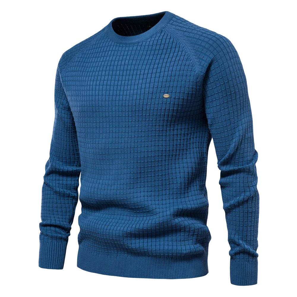 Peaky™ | Herentrui Met Rasterpatroon