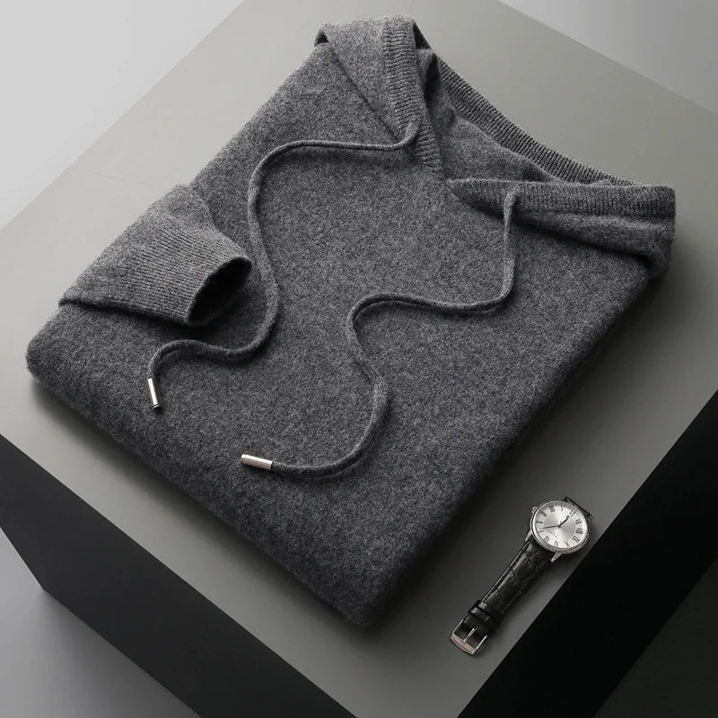 Masu Merino Wol Hoodie