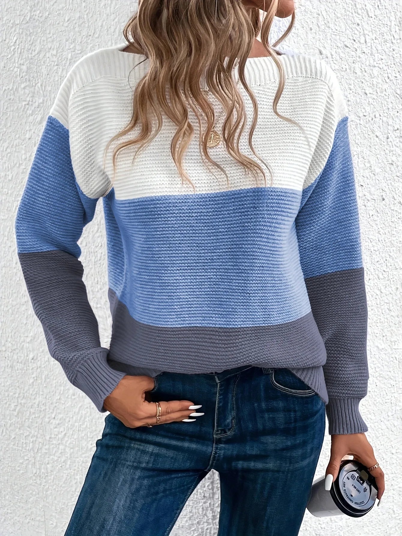 Amara™ | Stijlvolle patchworktrui in drie kleuren