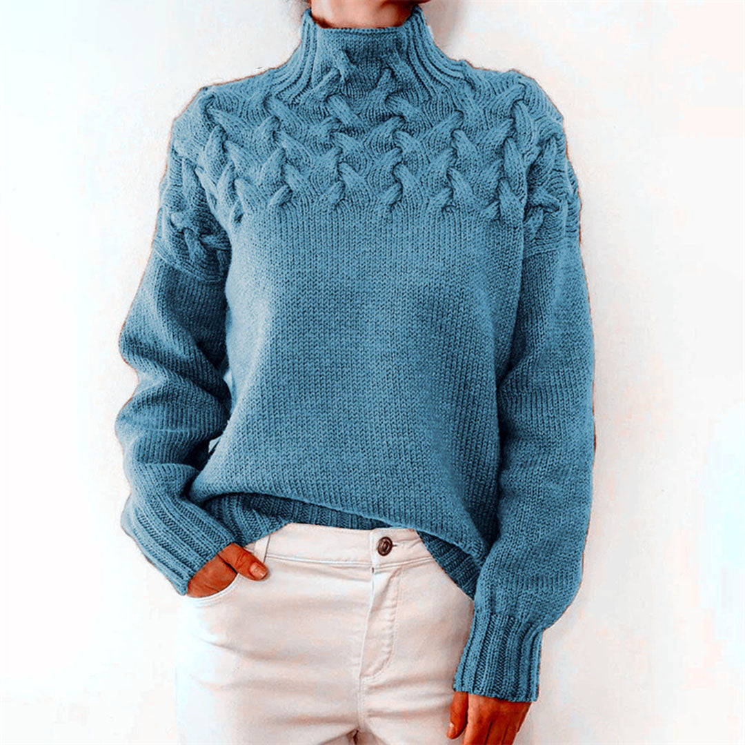 Kylie™ | Gebreide trui met col