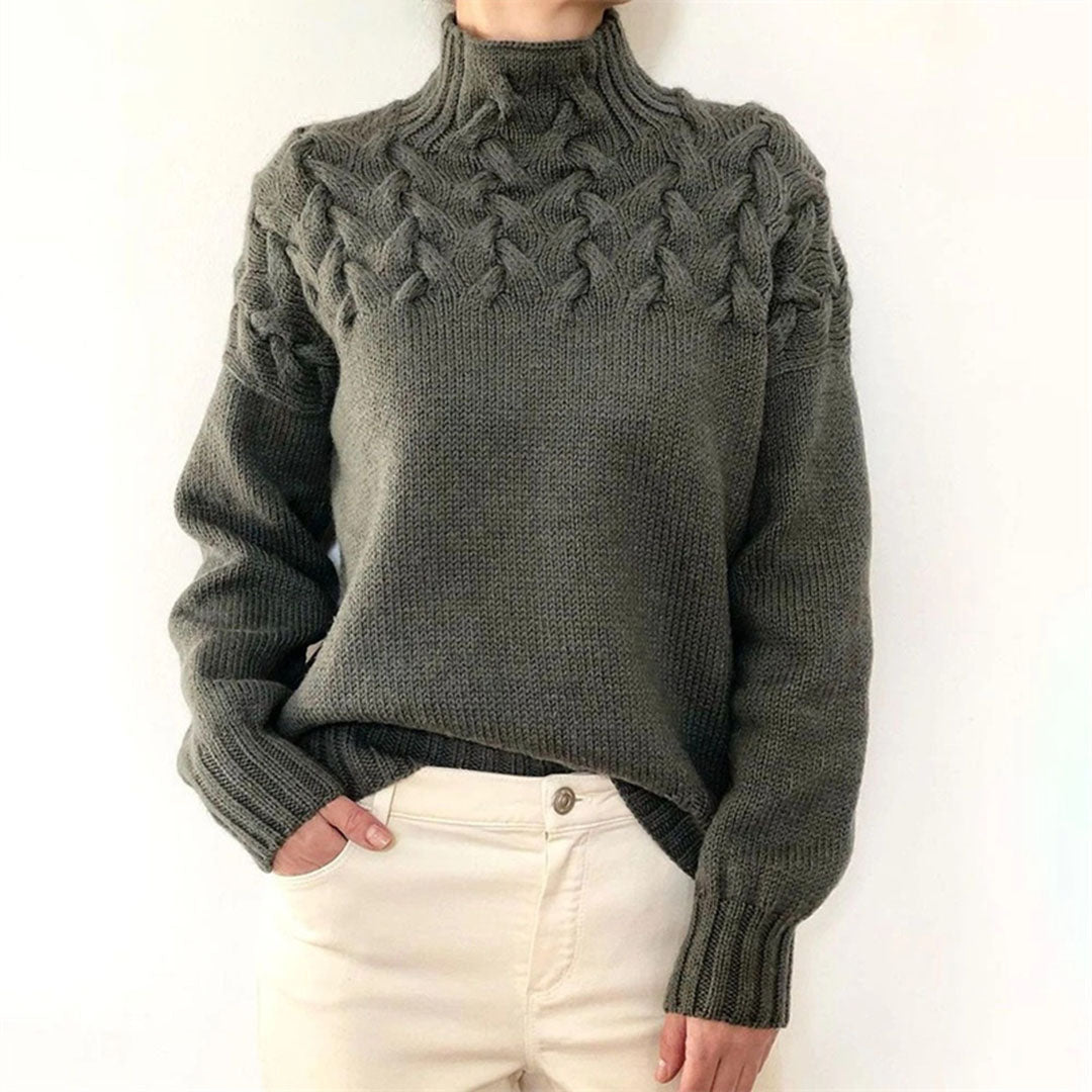 Kylie™ | Gebreide trui met col