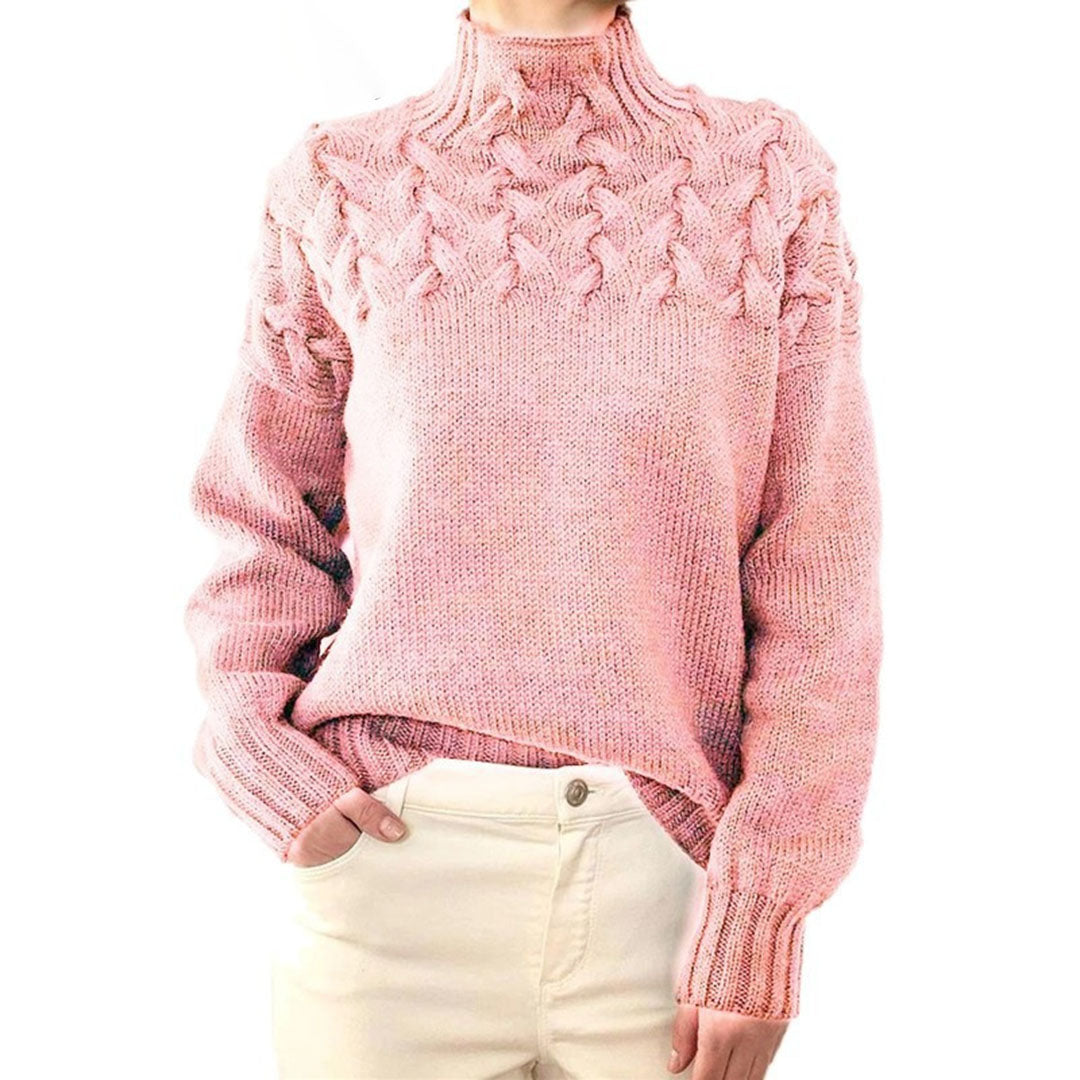 Kylie™ | Gebreide trui met col