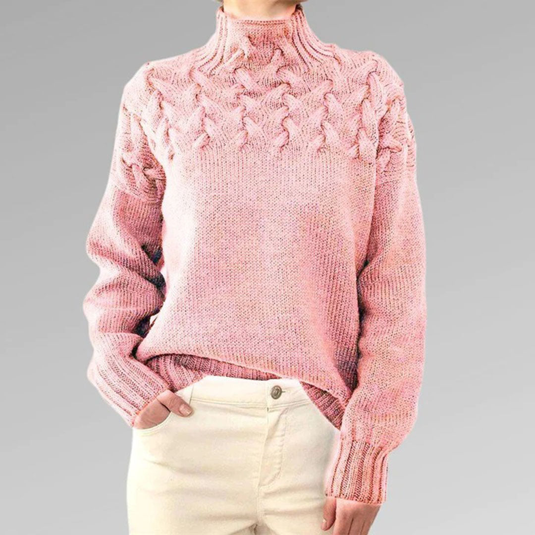 Kylie™ | Gebreide trui met col