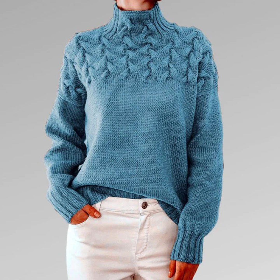 Kylie™ | Gebreide trui met col