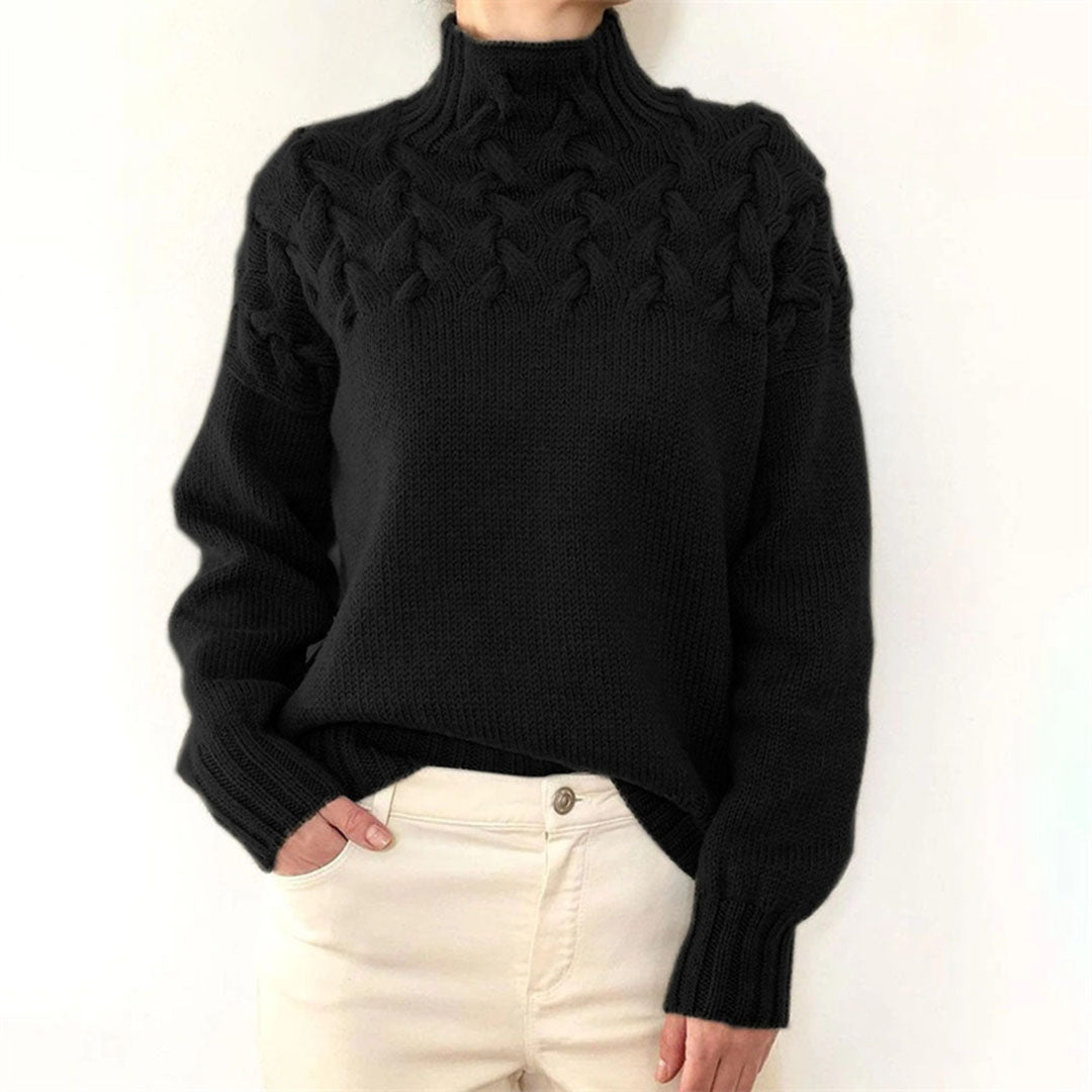 Kylie™ | Gebreide trui met col