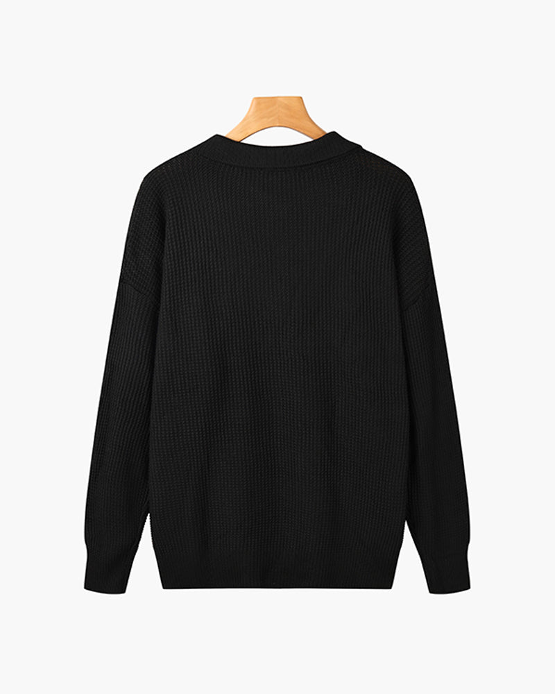 GONGJU Sweater met rits