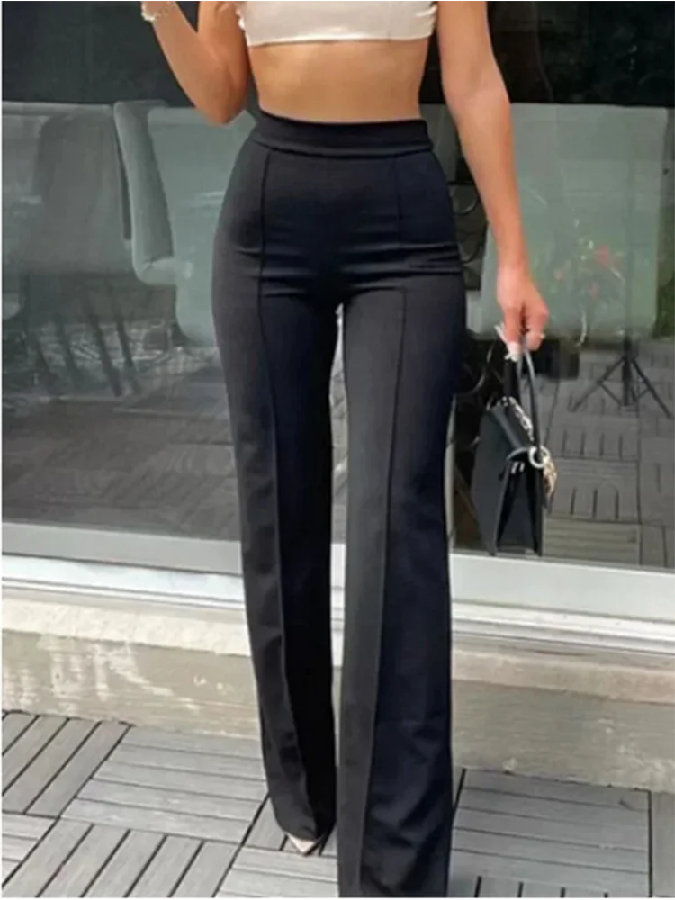 Oranji ® | Verdi | Slim-Fit Bell-Bottom Broek