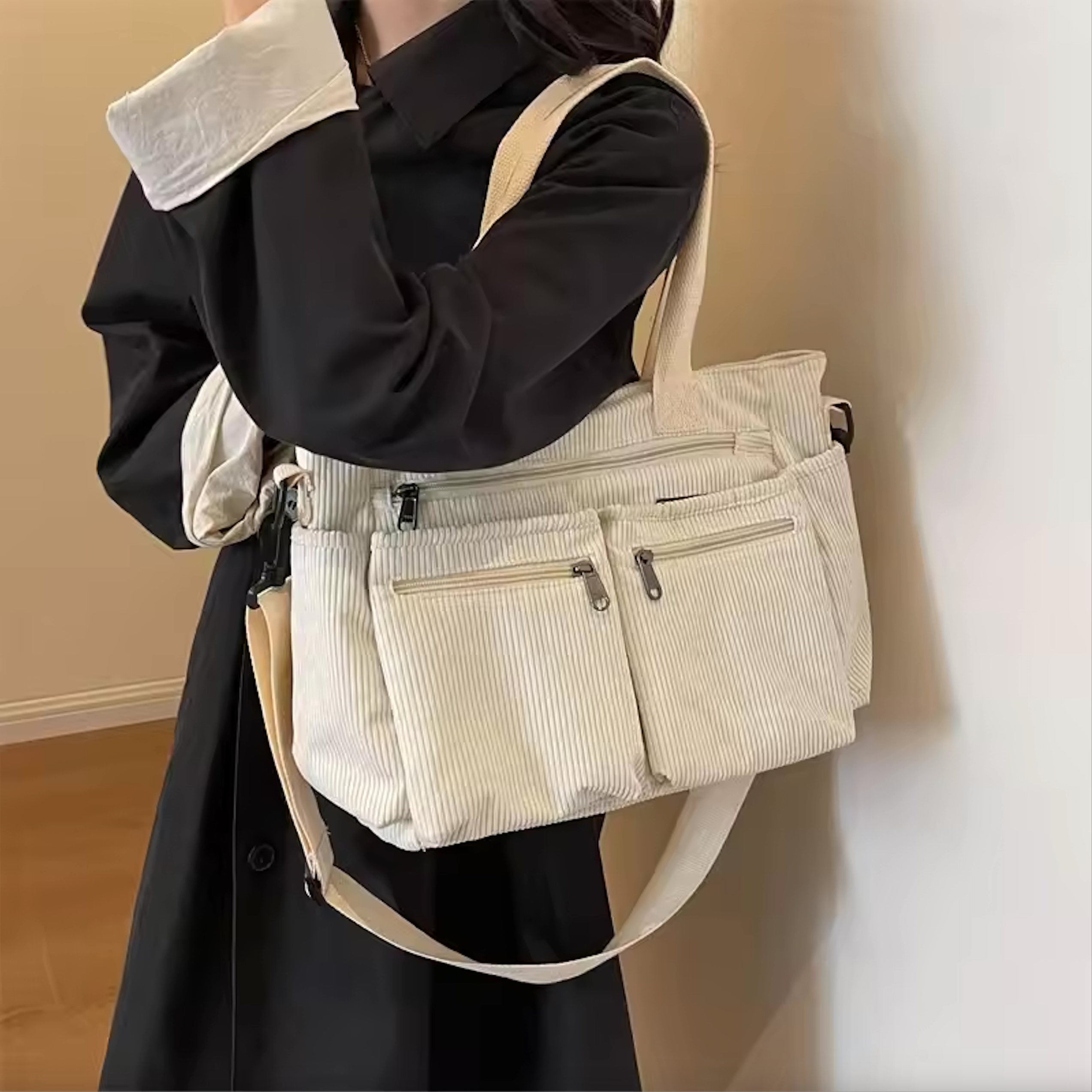 Oranji ® | Urban Cord Tote | Schoudertas