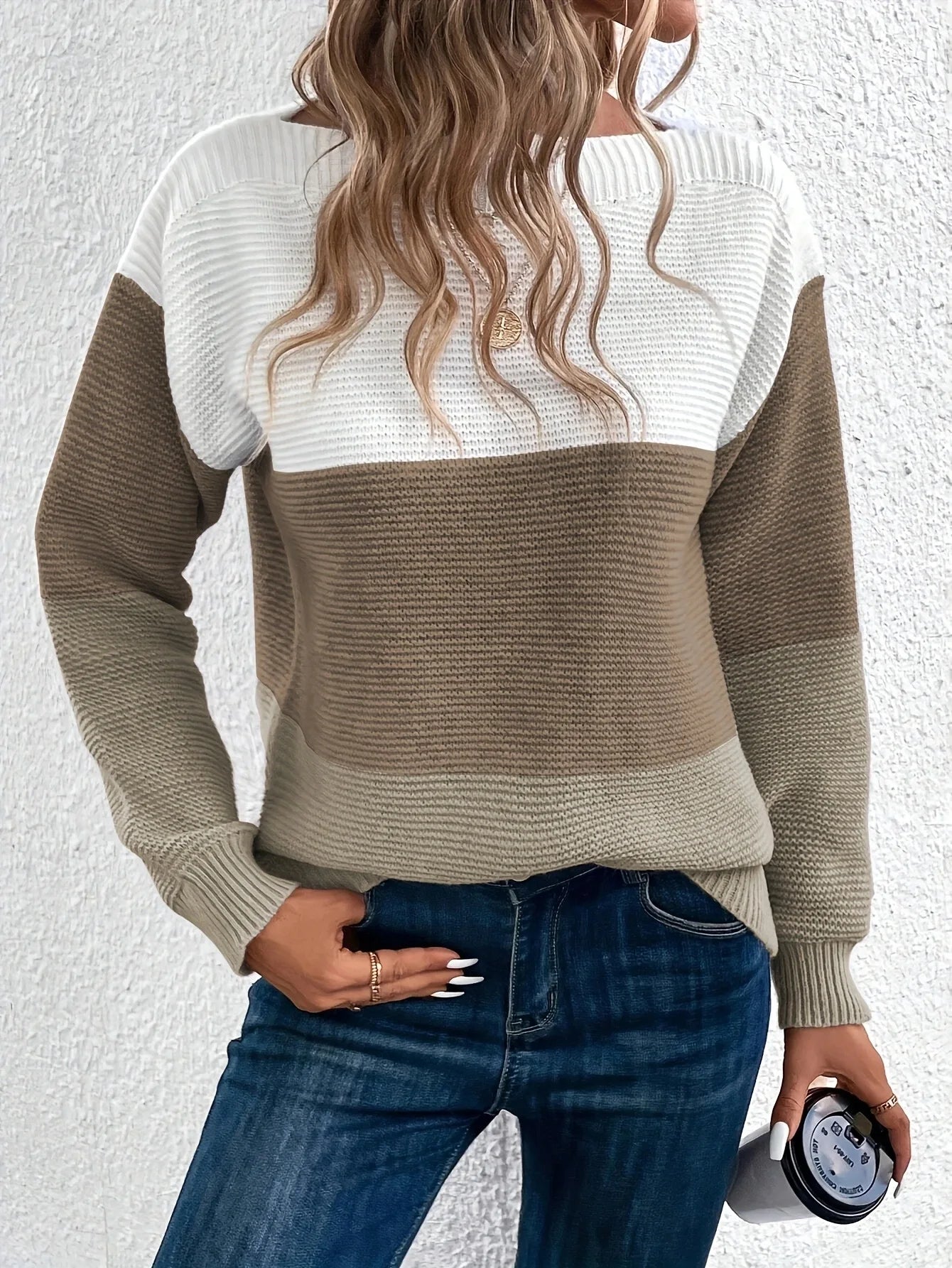 Amara™ | Stijlvolle patchwork sweater in drie kleuren