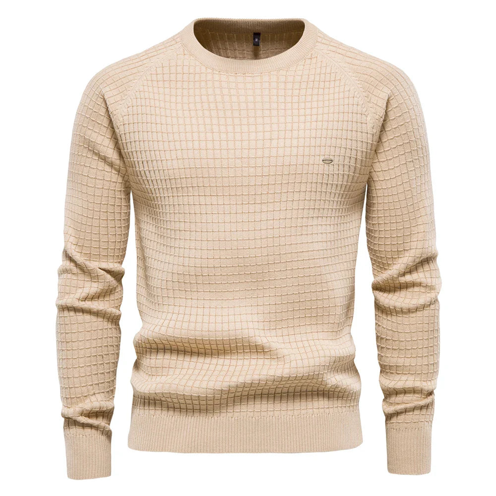 Peaky™ | Herentrui Met Rasterpatroon