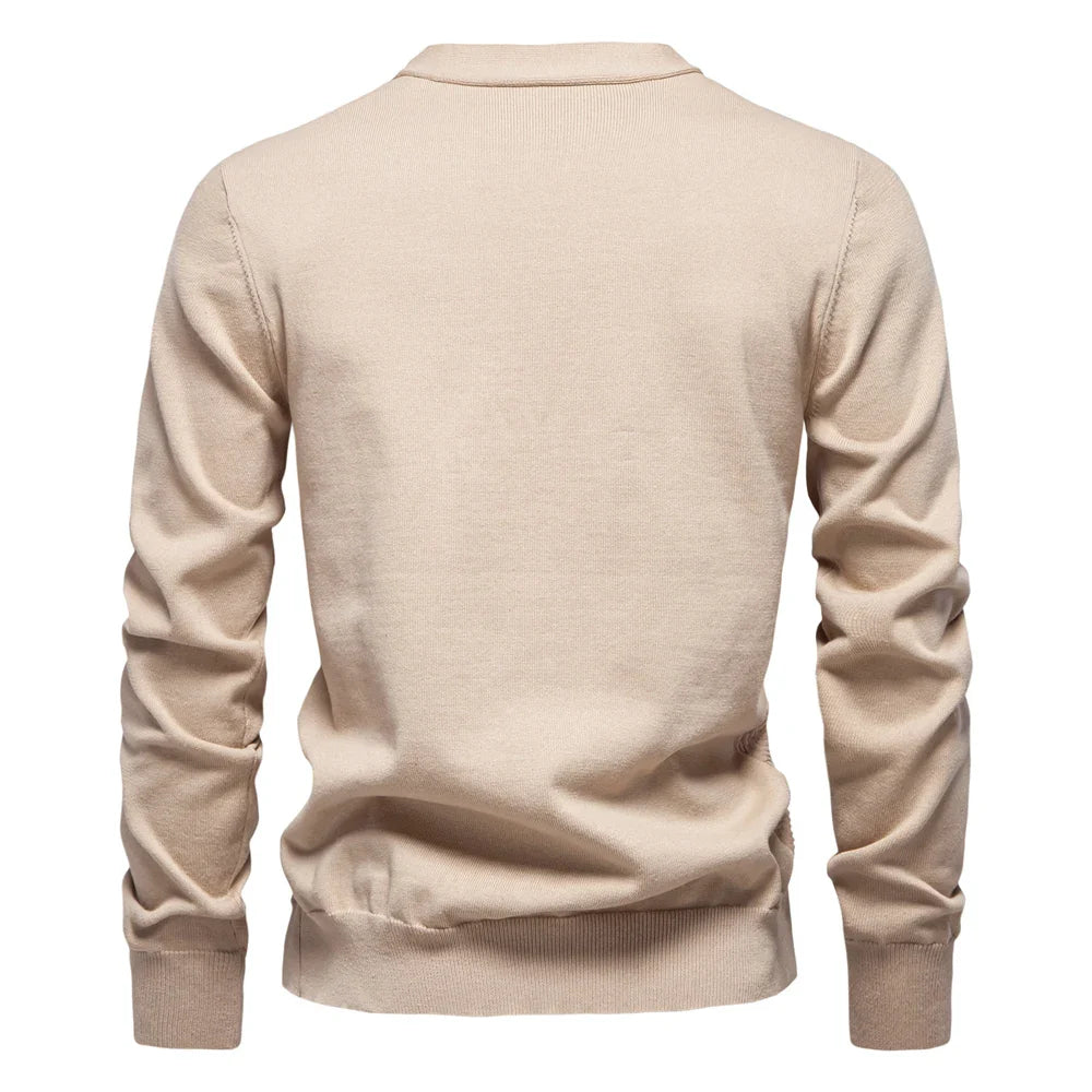 Peaky™ | Warme Heren Cardigan Met V-Hals