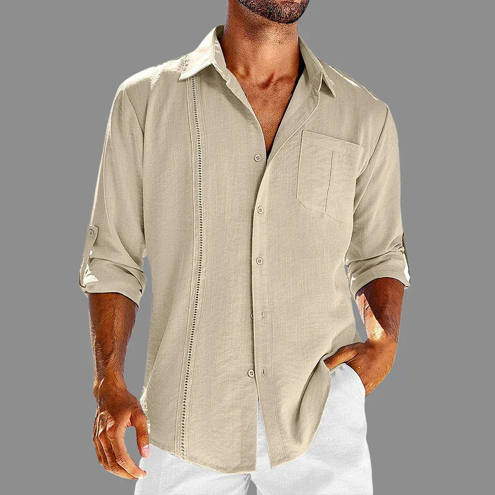 Oranji ® | Mathis - Het lichte en elegante overhemd voor de zomer