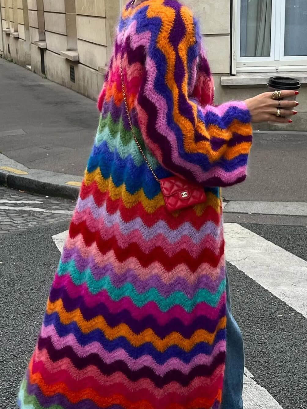 Oranji ® | Wave Mohair Cardigan
