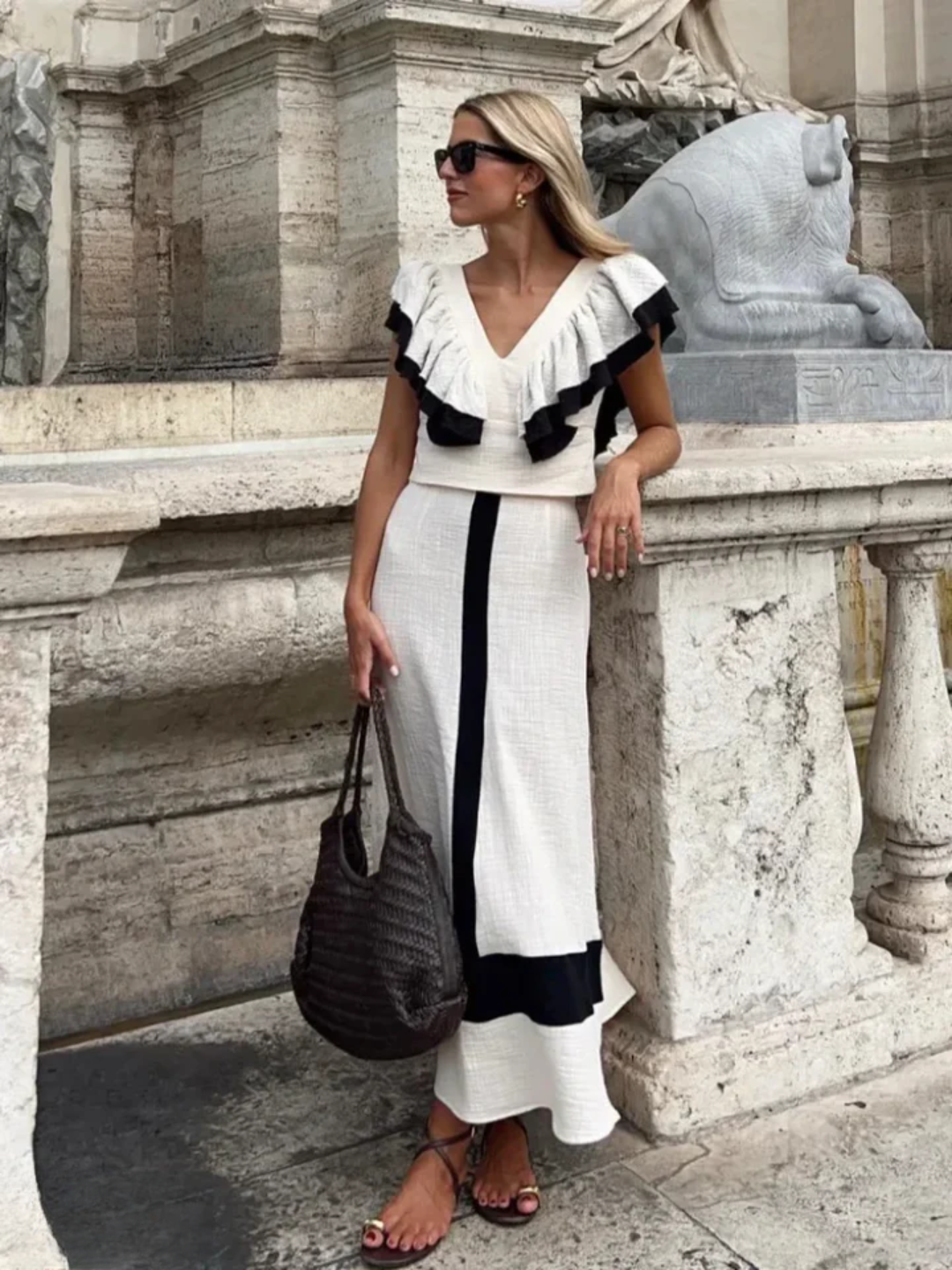 Oranji ® | Maya | Elegante Tweedelige Set