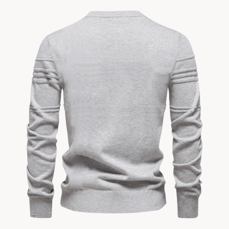 MIRAVO | Elegante herenpullover met ruitdesign