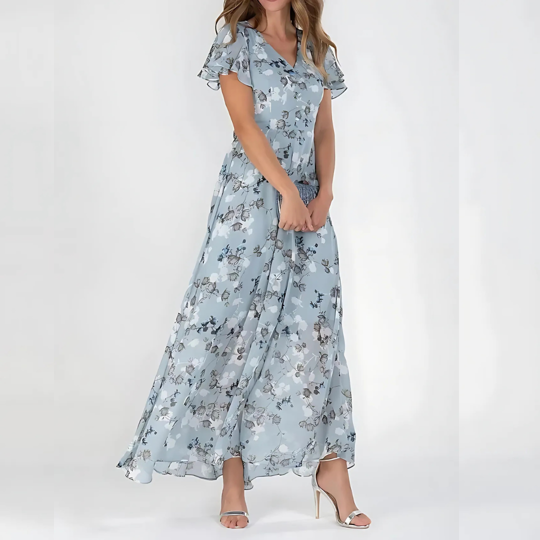 Aurora β Luchtige Jurk met Bloemen