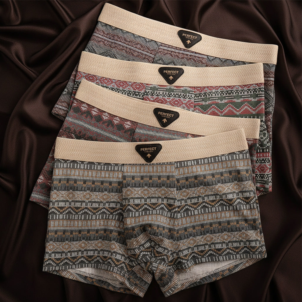Porter Retro Katoenen Boxer Shorts