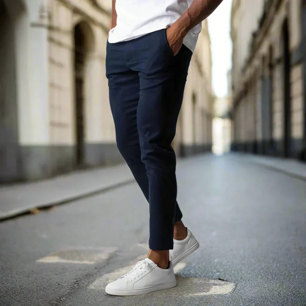 Oranji ® | Stijlvolle Slim-Fit Stretch Broek