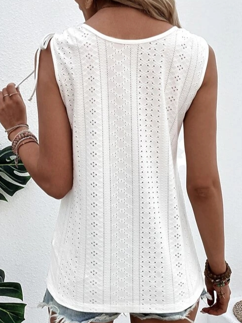 Oranji ® | Sara | Mouwloze Blouse (Bijna uitverkocht)