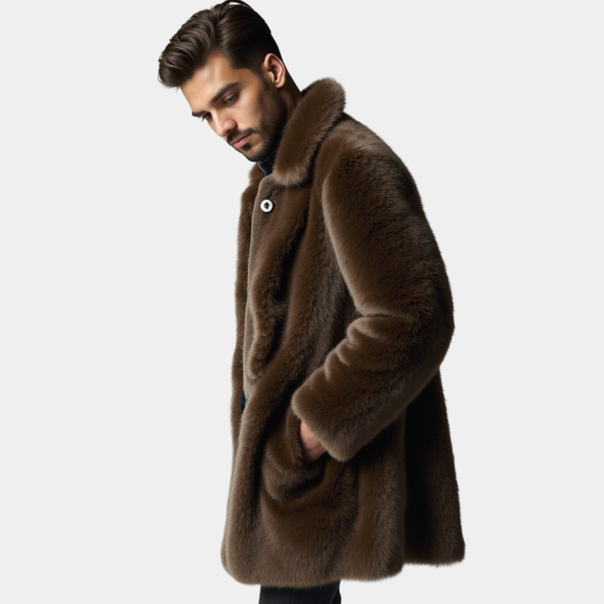 ADRIANO | LUXUEUS KORTE MINKENFUR COAT