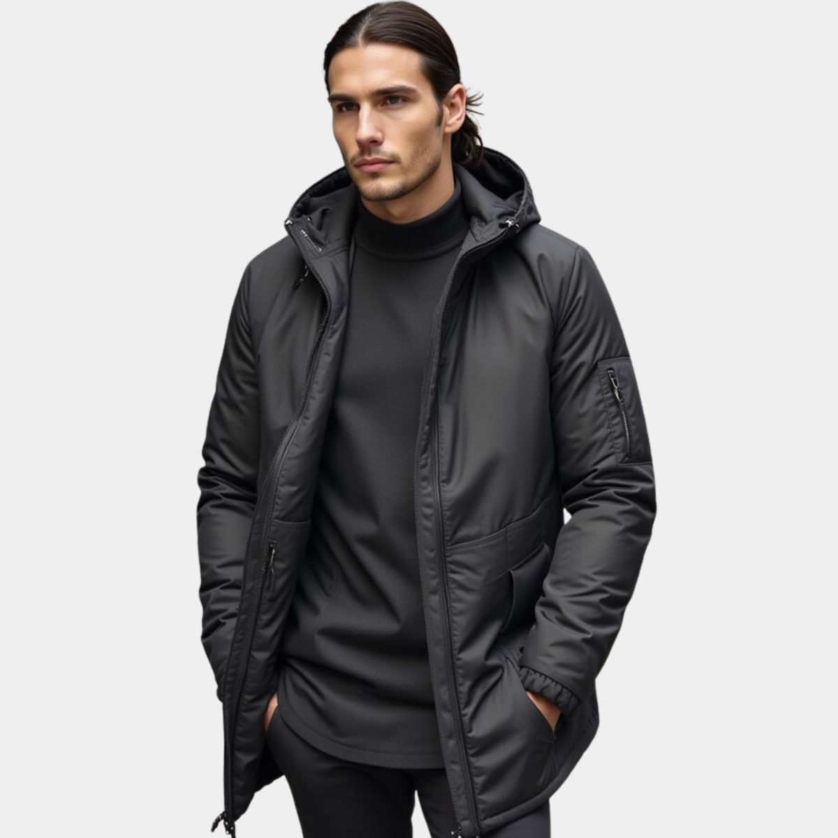 FABRIZIO | Jas met Capuchon