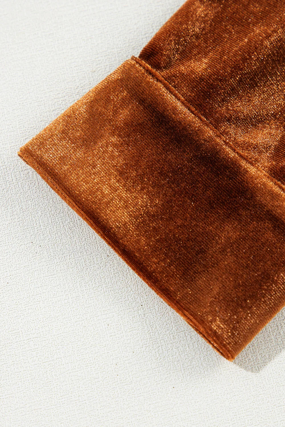 Oranji ® | Estelle | Velvet Button-Up Blouse
