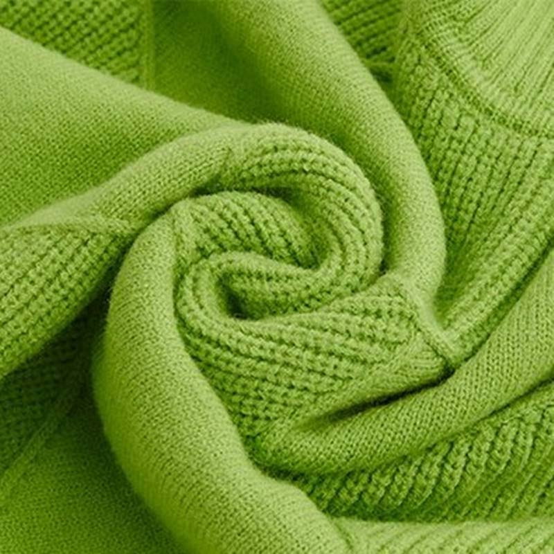 Denise | Gezellige Hoge Kraag Gebreide Trui