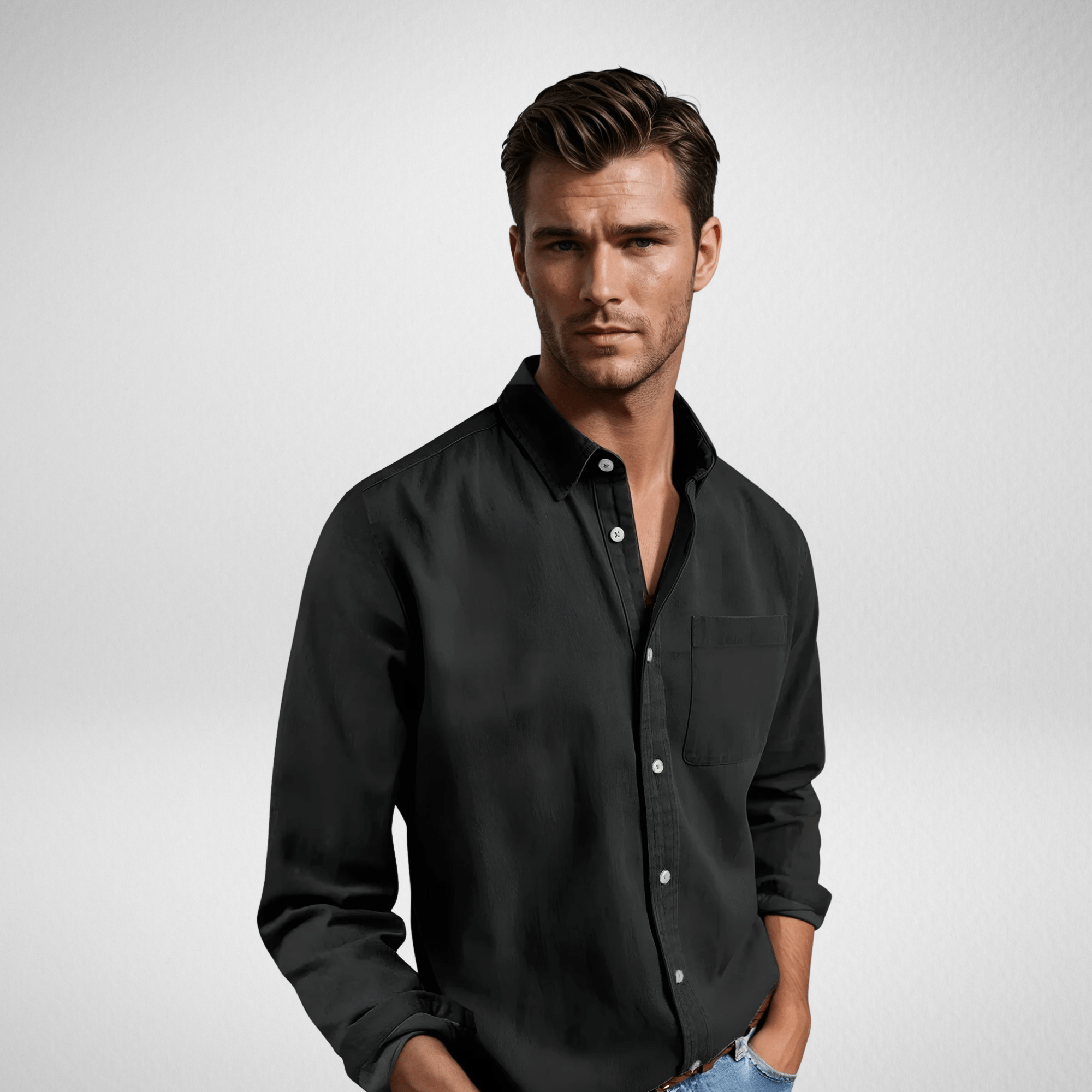 Oranji ® | Charles - Elegante en veelzijdige blouse