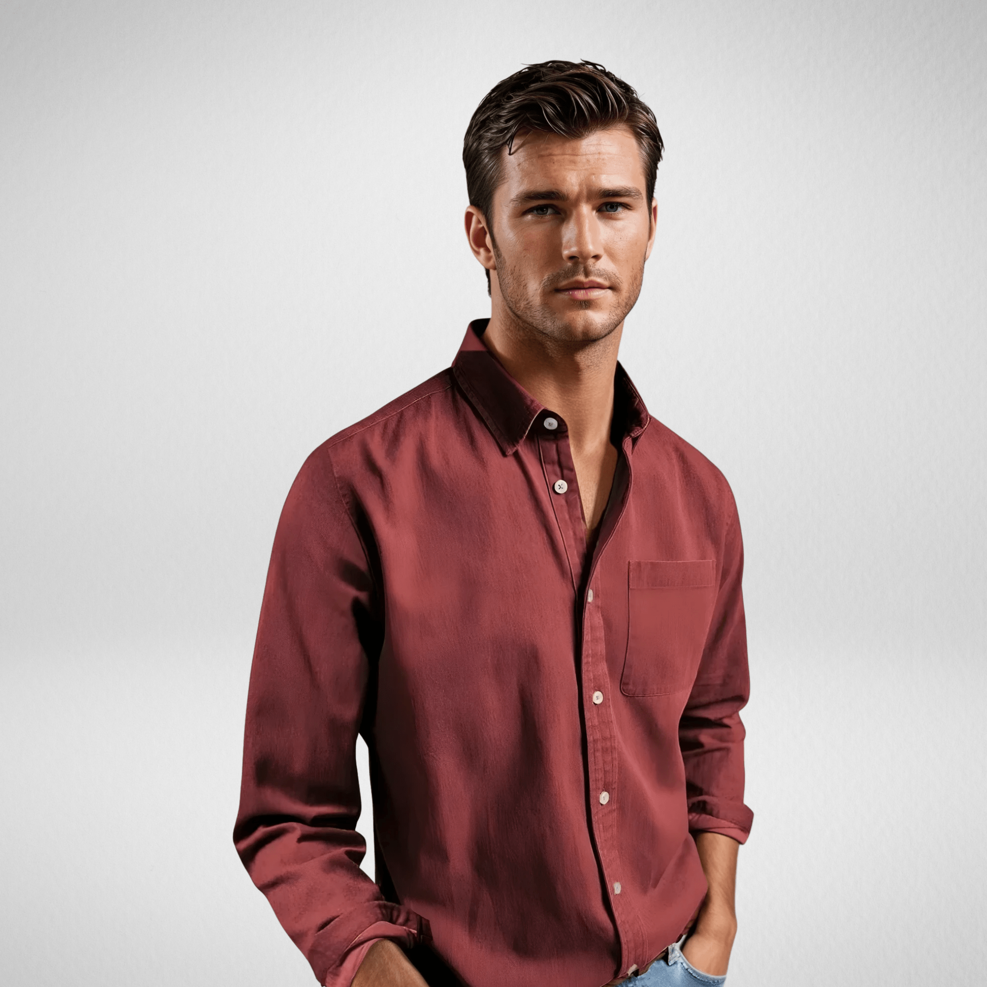 Oranji ® | Charles - Elegante en veelzijdige blouse