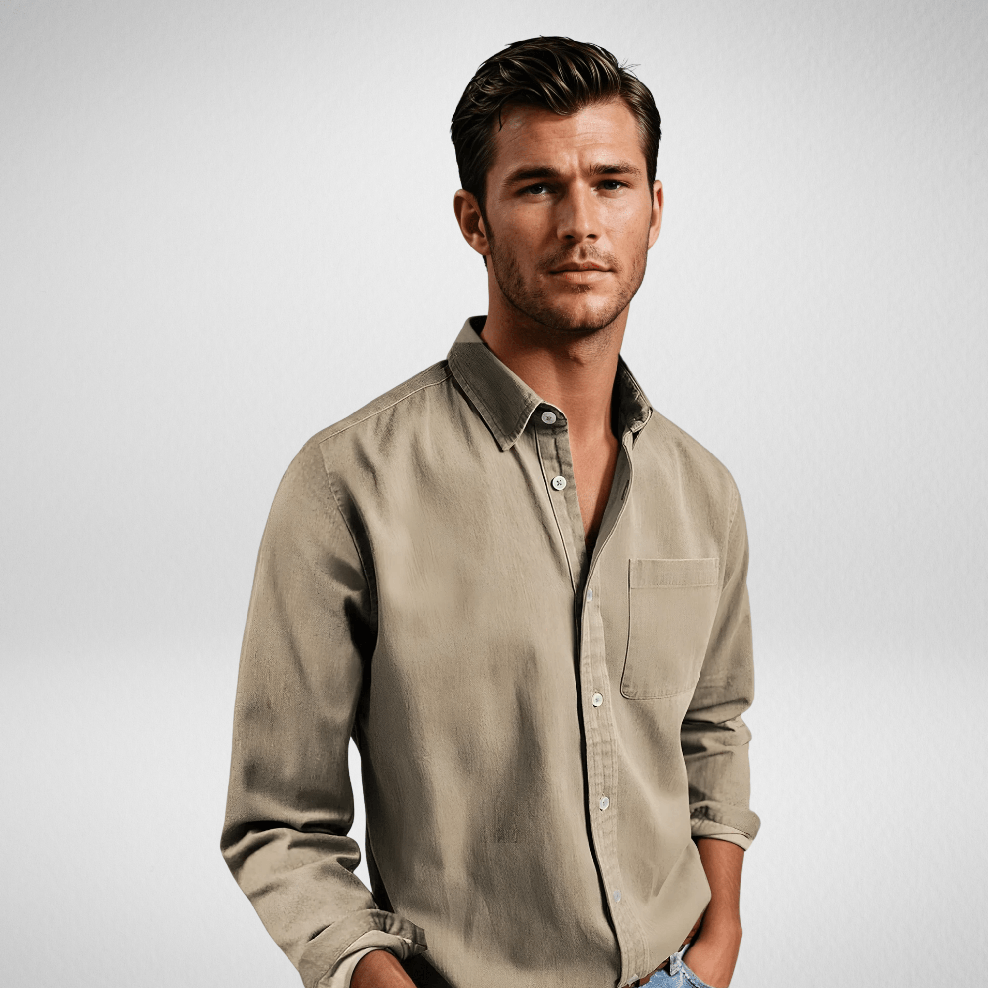 Oranji ® | Charles - Elegante en veelzijdige blouse