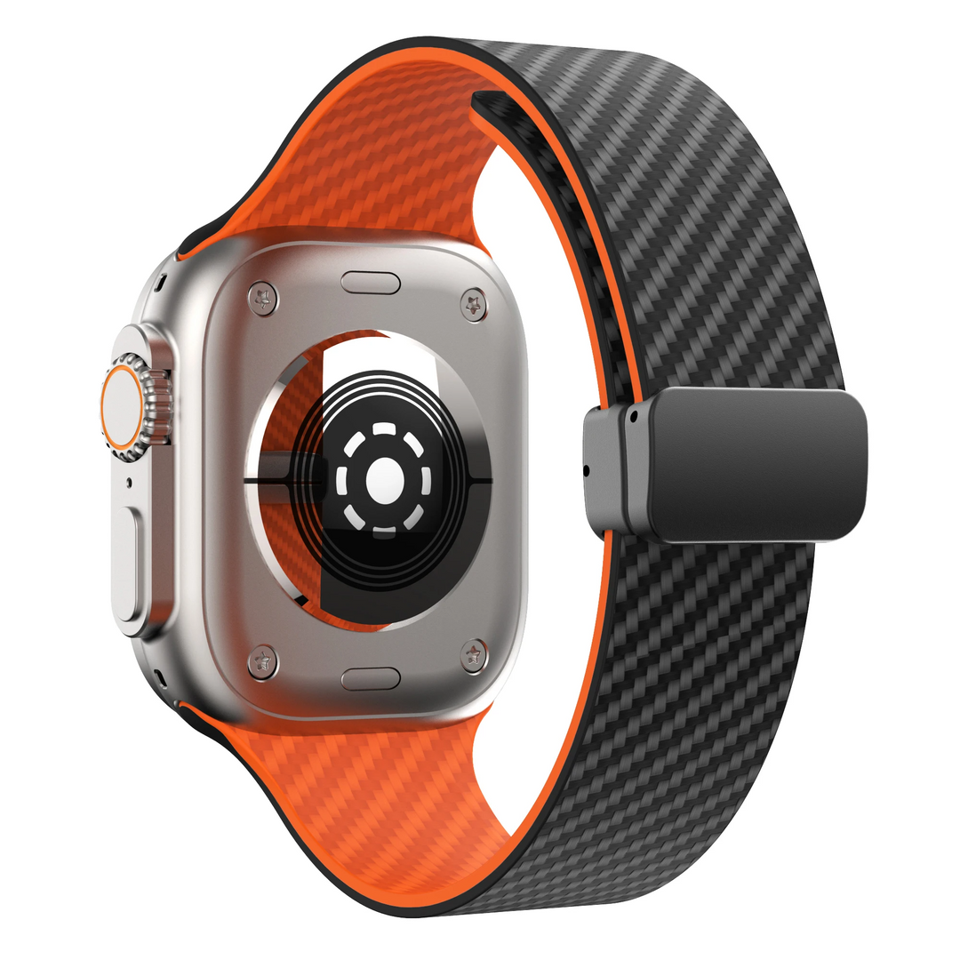 Carbonfiber band voor Apple Watch Pulse