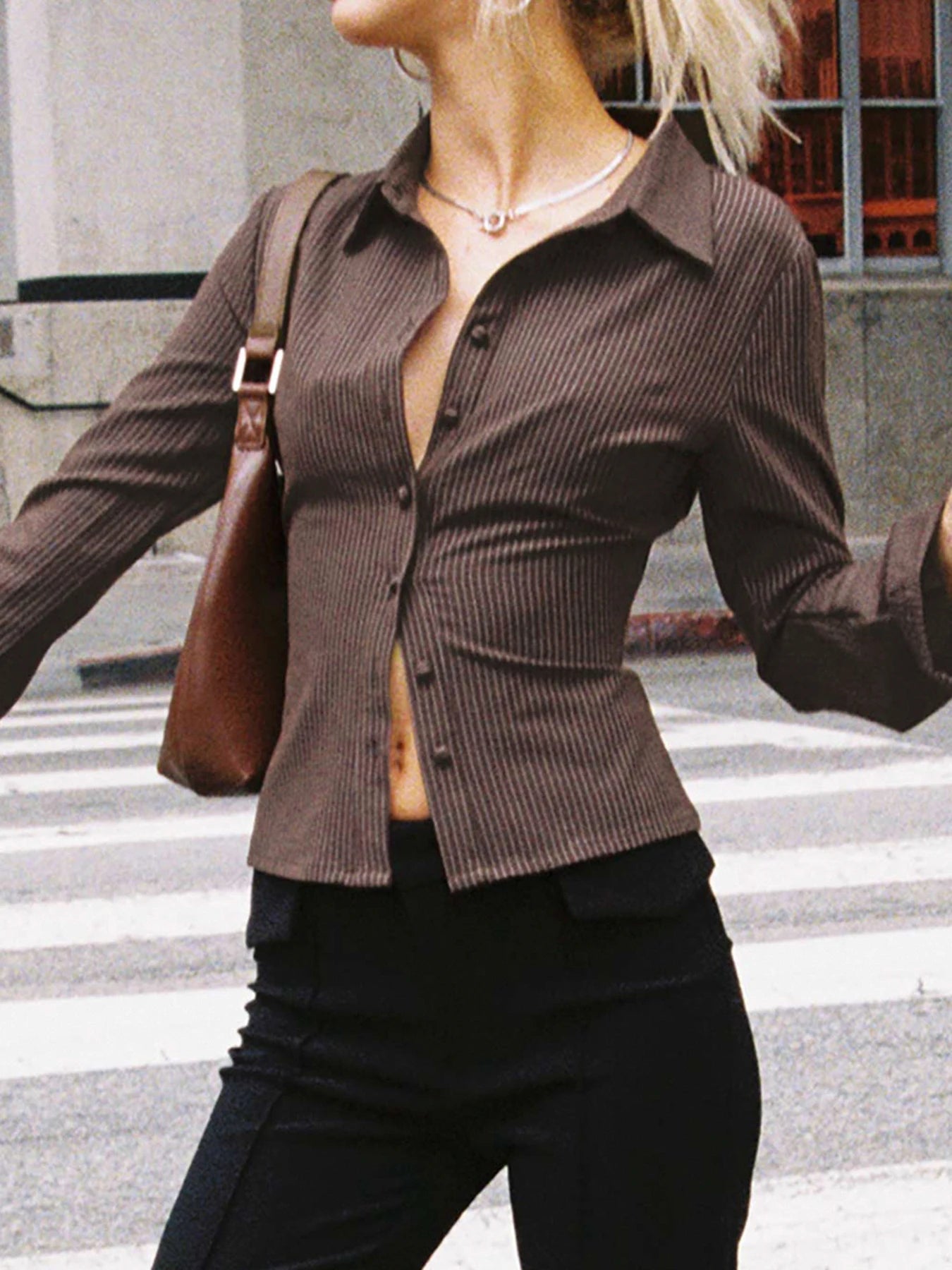 Oranji ® | Veronica | Tijdloze Retro Blouse