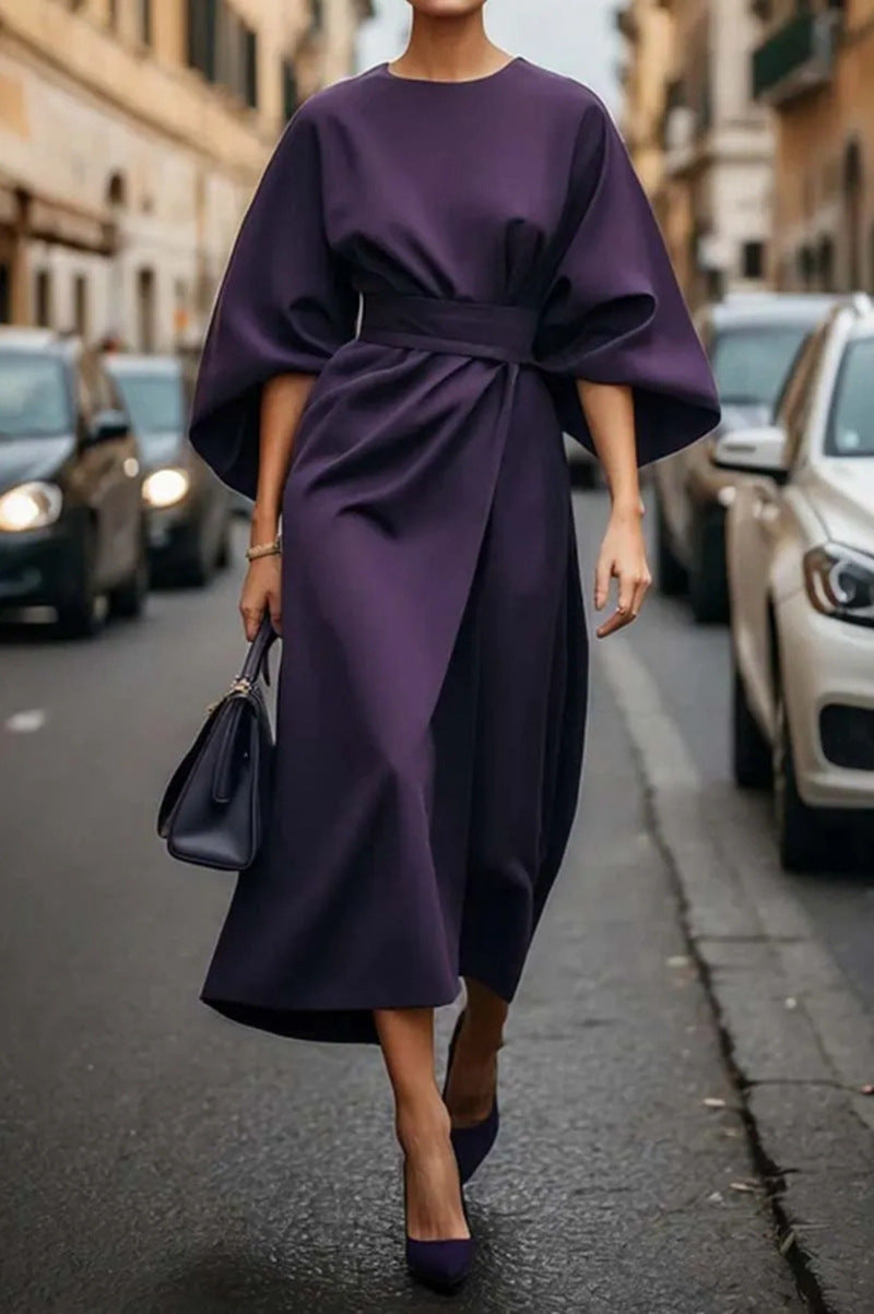 Magdalena | Elegante jurk met brede mouwen
