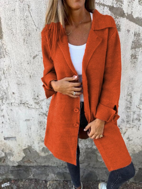 Oranji ® | Baylea | Casual wollen mantel