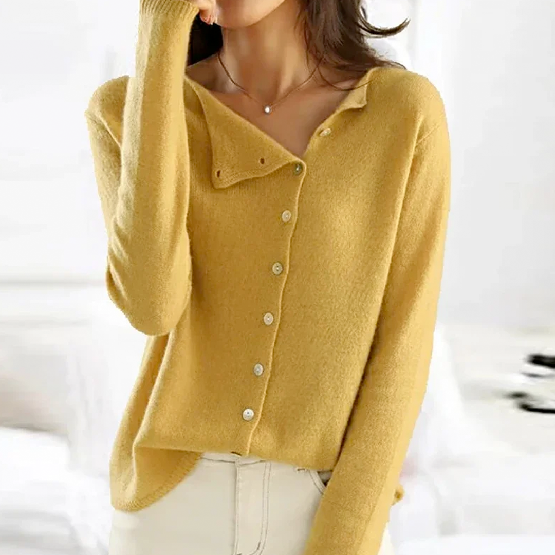 Alfonsa | Zachte Open-Front Cardigan