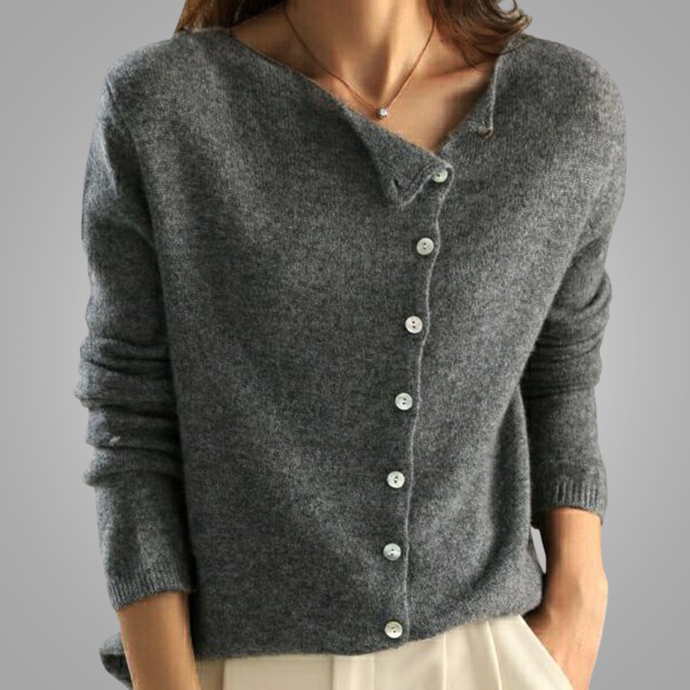 Alfonsa | Zachte Open-Front Cardigan