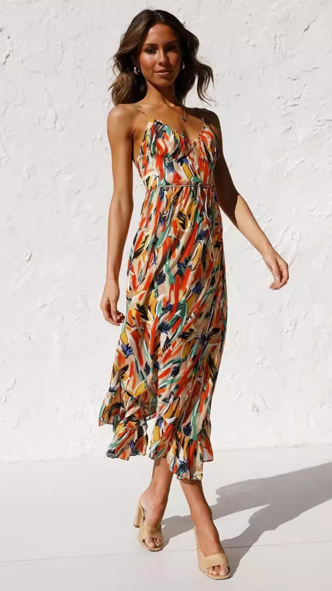 Oranji ® | Yara | Zomerse maxi jurk