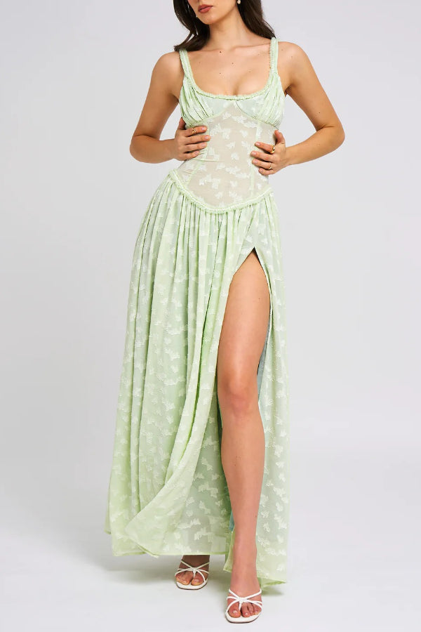 Oranji ® | Alisa | High Slit Maxi Dress