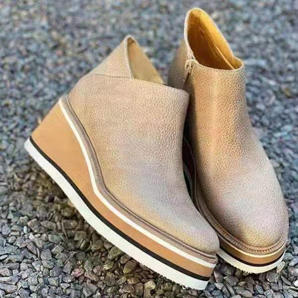 Lucia - Orthopedische leren sneakers met comfortabele zool
